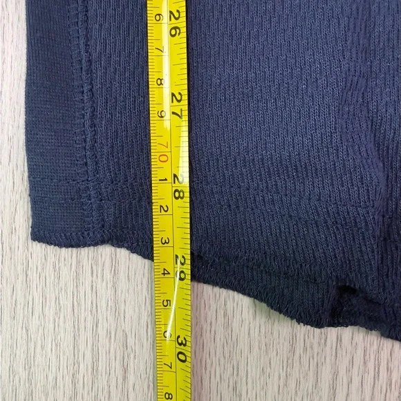 Men's True Navy Long Sleeve Tee - Picture 13 of 13